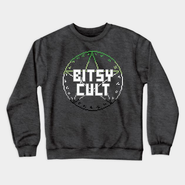 Aro Bitsy Cult Crewneck Sweatshirt by le_onionboi